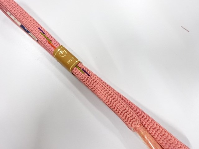 JAPANESE KIMONO / UNUSED HAND-TIED OBIJIME